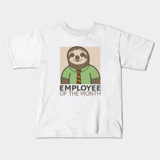 Employee of the Month Kids T-Shirt